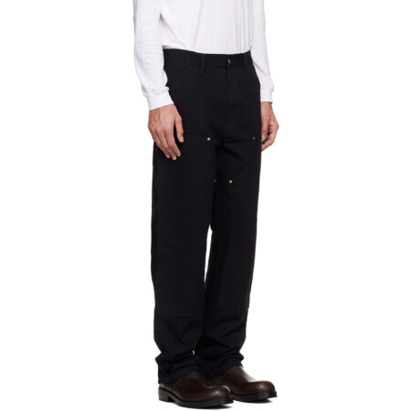 Carhartt Double Knee Pant - Black Rinsed