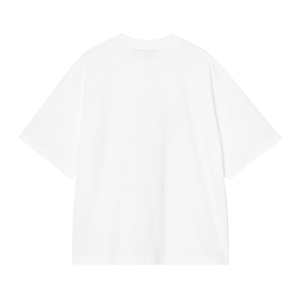 Carhartt S/S Hackwork T-Shirt - White Heavy/Stone Wash