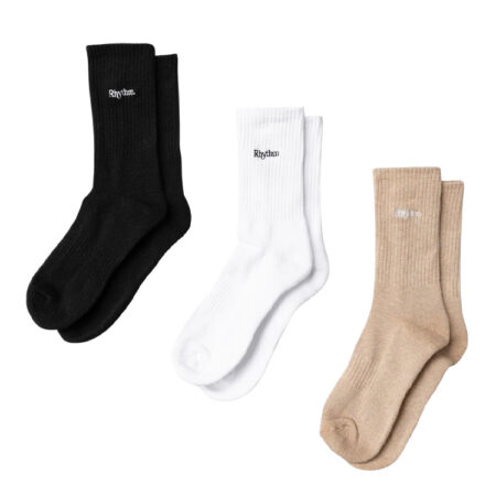Rhythm Essential 3-Pack Crew Sock - Multi