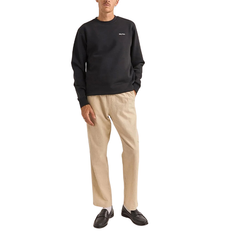 Rhythm Brand Fleece Crew - Black