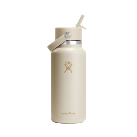 HydroFlask Wide Flex Straw Cap - 32oz (946ml) - Oat Beige