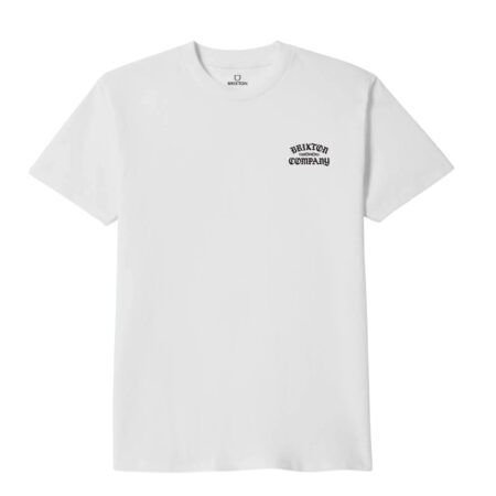 Brixton Chains S/S STD Tee - White
