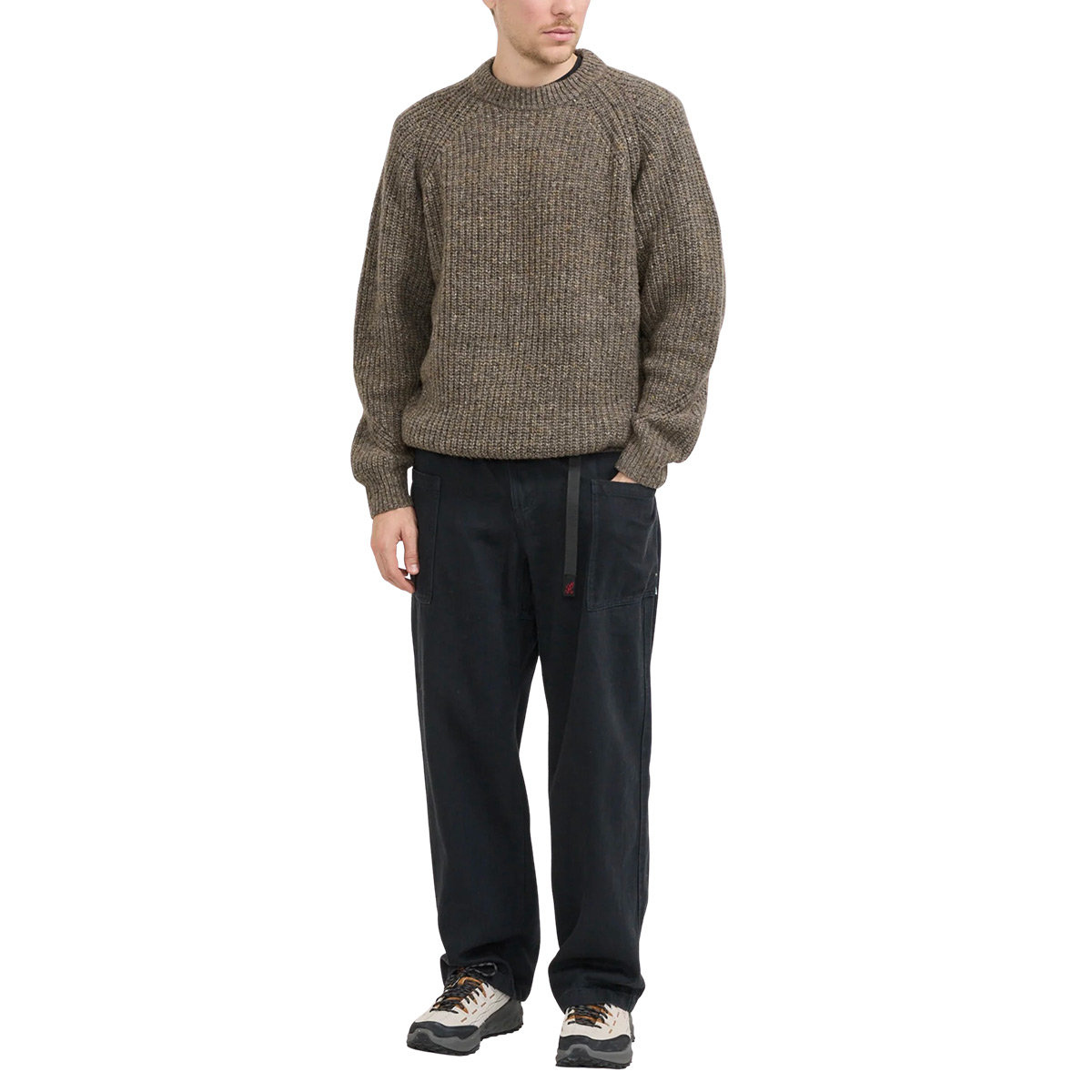 McTavish Fisherman Knit - Brown Multi