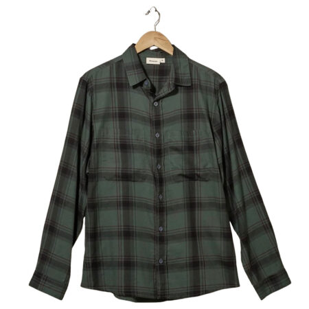 McTavish Hemp Long Sleeve Shirt - Green Multi