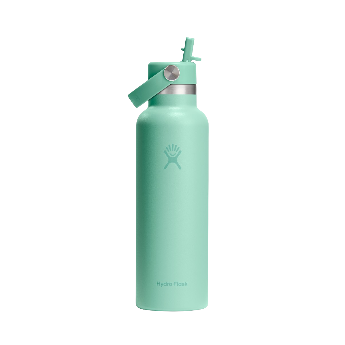 Hydro Flask 21 oz. (621mL) Standard Mouth with Flex Straw Cap - Mermaid Green