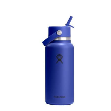 HydroFlask Wide Flex Straw Cap - 32oz (946ml) - Capri Blue
