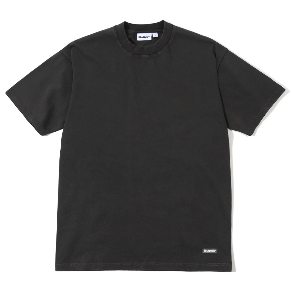 Butter Goods - Basic Tee - Washed Black 2
