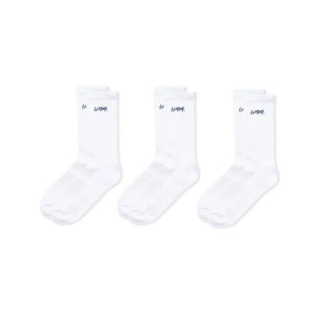 Butter Goods - 3-Pack Basic Socks - White