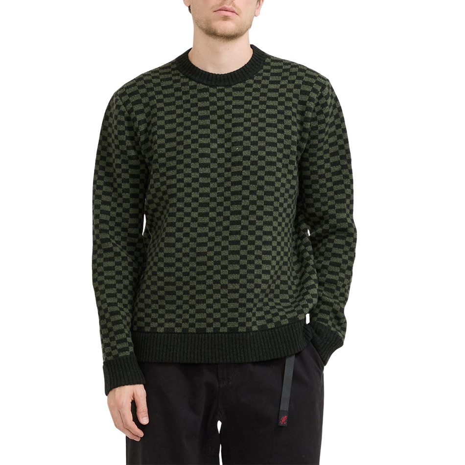 Patagonia Recycled Wool-Blend Sweater - Finned: Old Growth Green