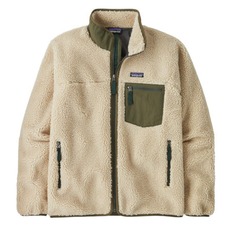 Patagonia Classic Retro-X Jacket - Dark Natural w/Basin Green
