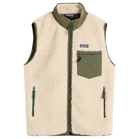 Patagonia Classic Retro-X Vest - Dark Natural w/Basin Green