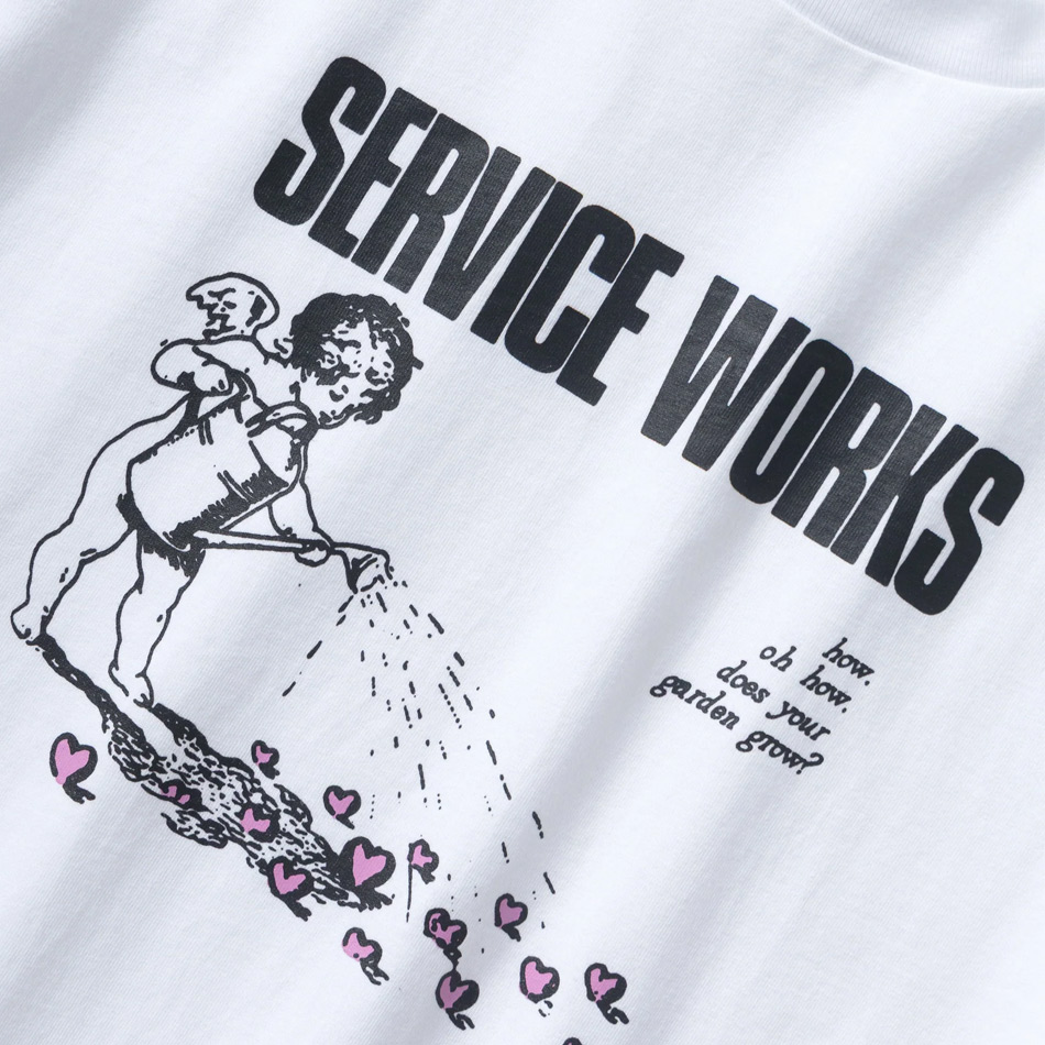 Service Works Garden Tee - White