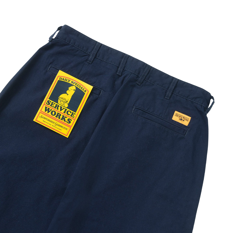 Service Works - Twill Part Timer Pants - Dark Navy