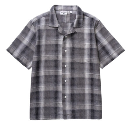 Service Works Plaid Resort Shirt - Black