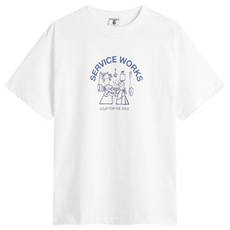 Service Works Soup For The Soul Tee - White