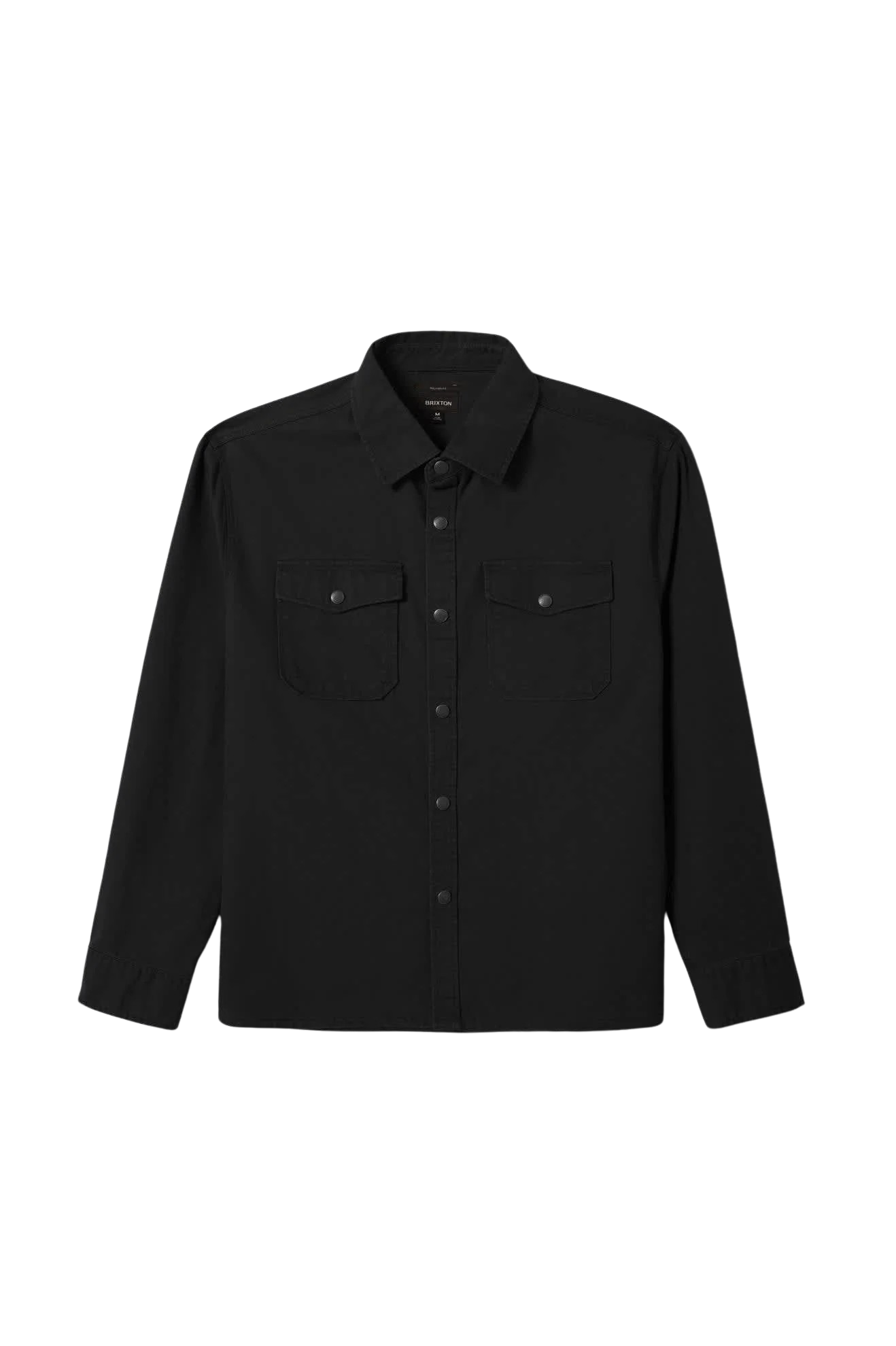 Brixton Ash Denim L/S Overshirt - Black