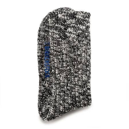 Birkenstock Cotton Slub Socks - Black/Grey