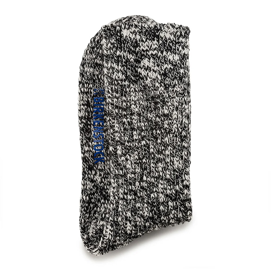Birkenstock Cotton Slub Socks - Black/Grey