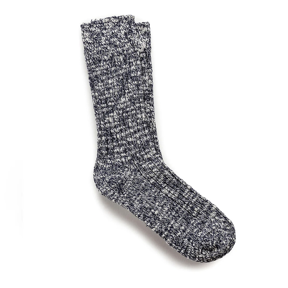 Birkenstock Cotton Slub Socks - Blue/White