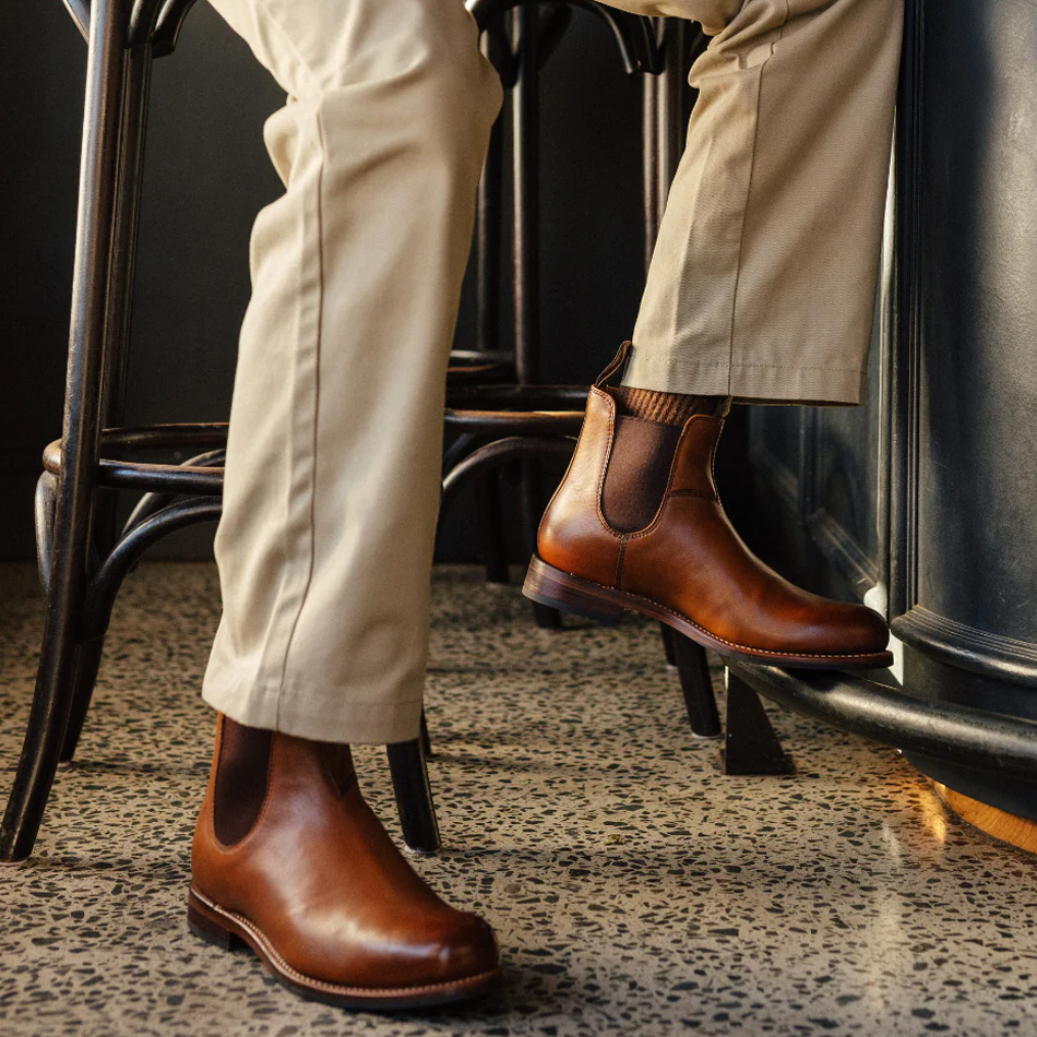 Blundstone #158 Heritage Premium Leather Boot - Chestnut