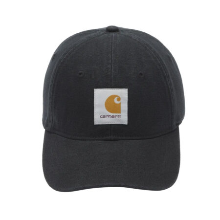 Carhartt Canvas Cap - Black Stone Washed