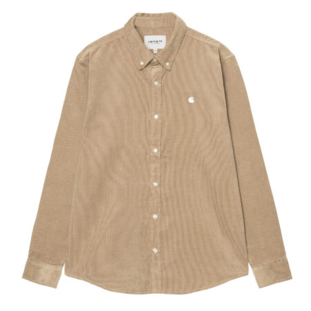 Carhartt L/S Madison Fine Cord Shirt - Iroko/Wax
