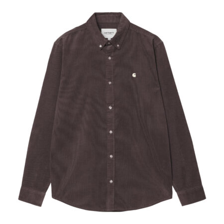 Carhartt L/S Madison Fine Cord Shirt - Shale/Wax