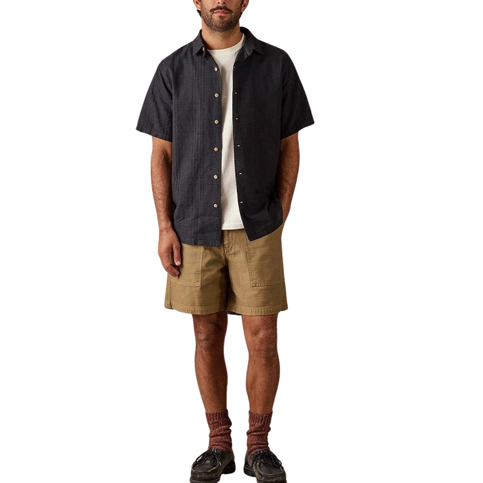 McTavish Hemp Shirt - Black Multi
