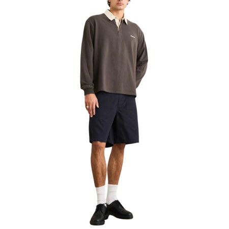 Rhythm Koa Vintage Rugby LS Polo - Olive