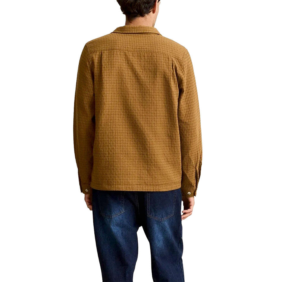 Rhythm Tyler LS Shirt - Tobacco