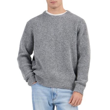 Rollas Fishermans Fuzz Crew - Charcoal