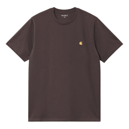 Carhartt S/S Chase T-Shirt - Shale/Gold