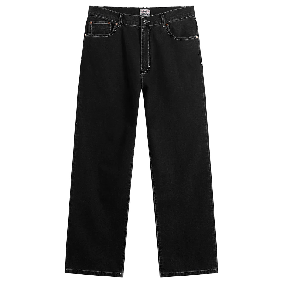 Stan Ray Wide 5 Pants - Black Stone Denim