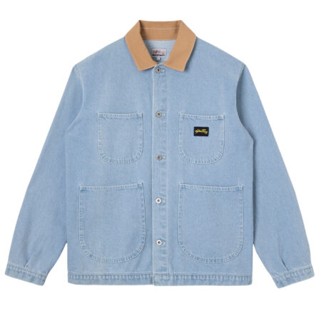 Stan Ray Coverall Jacket - Ice Stone Denim