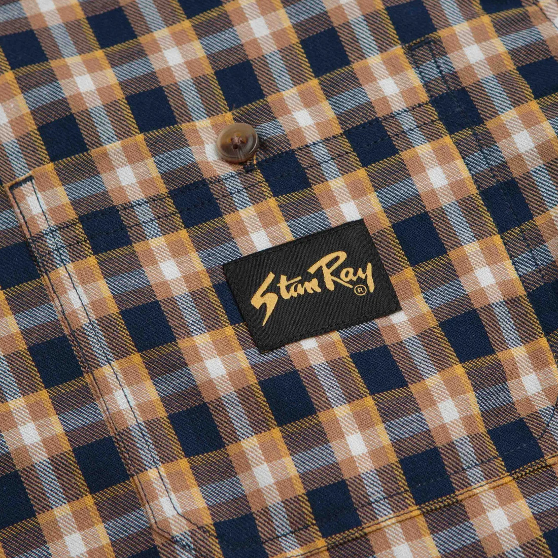 Stan Ray Flannel Shirt - Navy Check