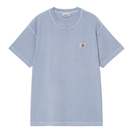 Carhartt S/S Nelson Tee - Gentle Blue Garment Dyed