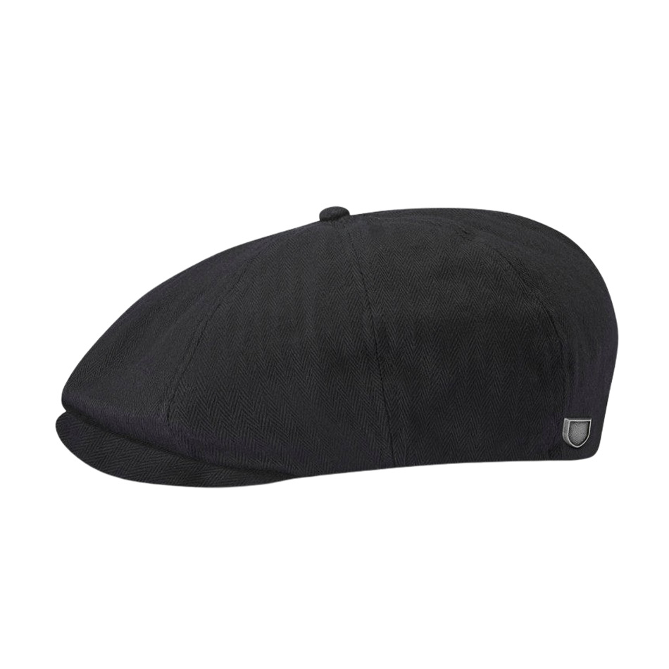 Brixton Brood Snap Cap – Black