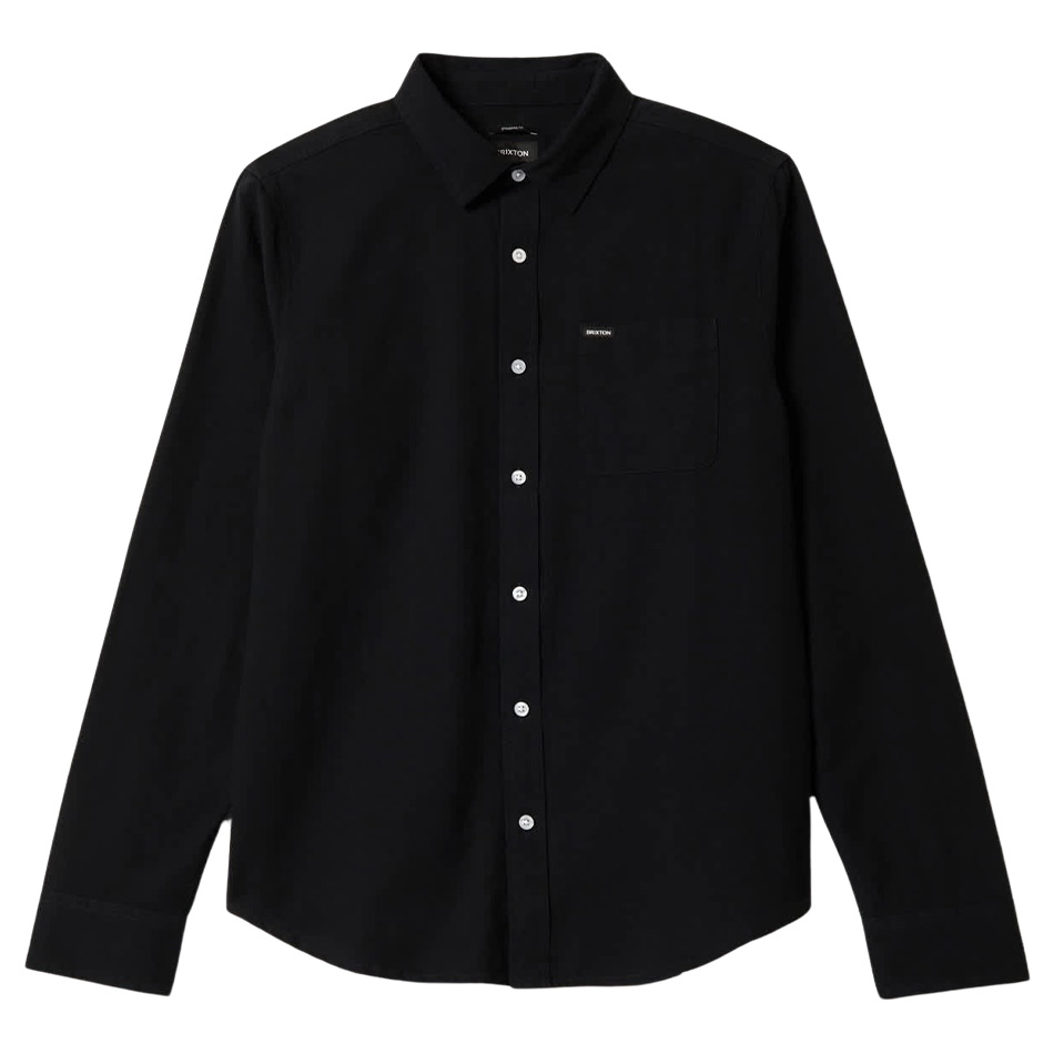 Brixton Charter L/S Woven Shirt – Black