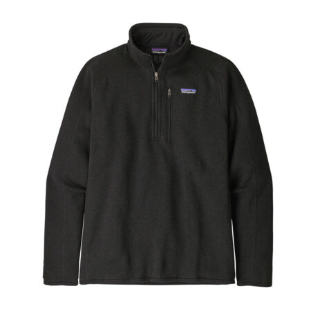 Patagonia Men's Better Sweater 1/4 Zip - Black