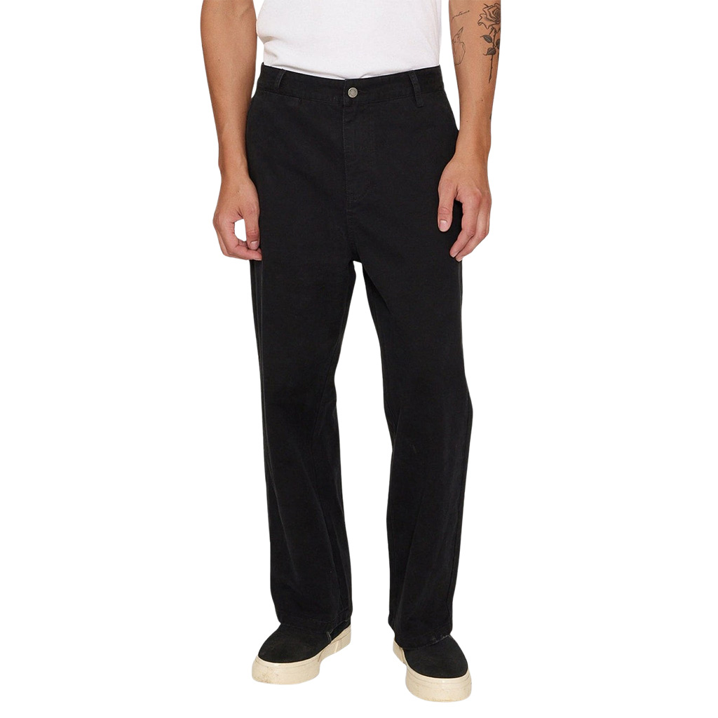 Thrills Stagger Big Slacker Cropped Pant - Black
