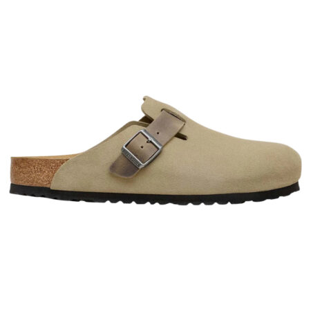 Birkenstock Boston Oiled/Suede Leather Regular - Oiled Khaki
