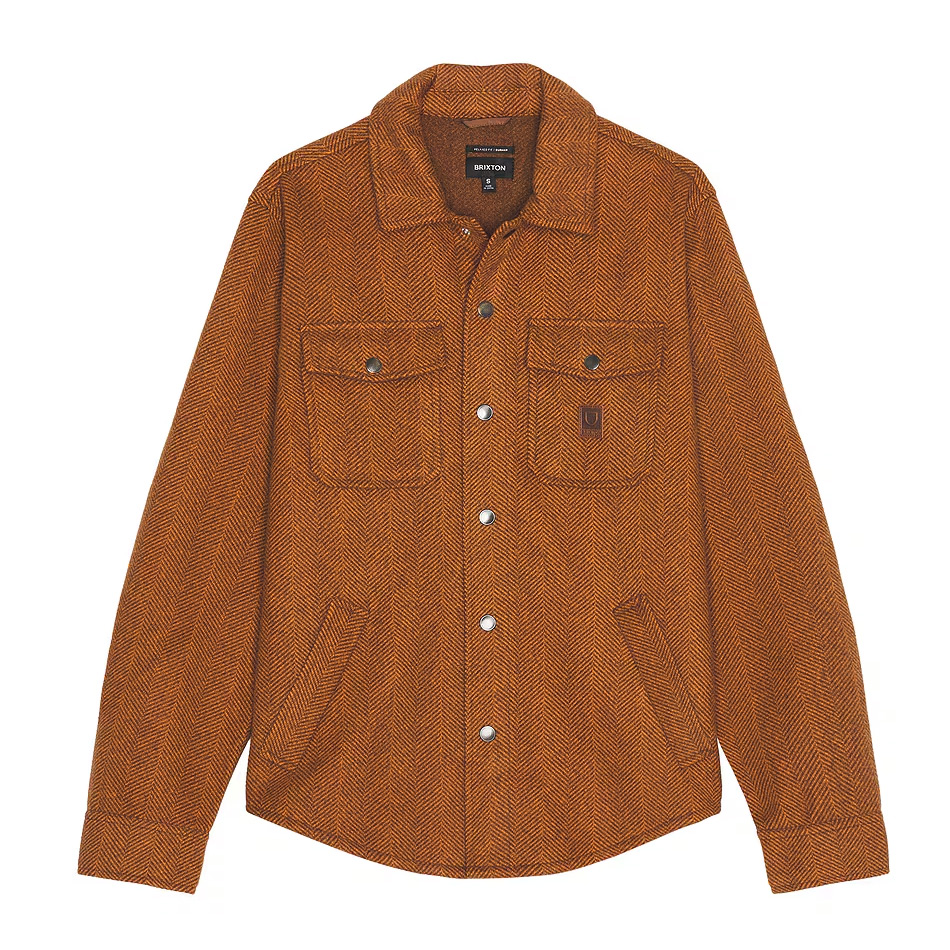 Brixton Durham Brushed Jacket - Brushed Pinecone