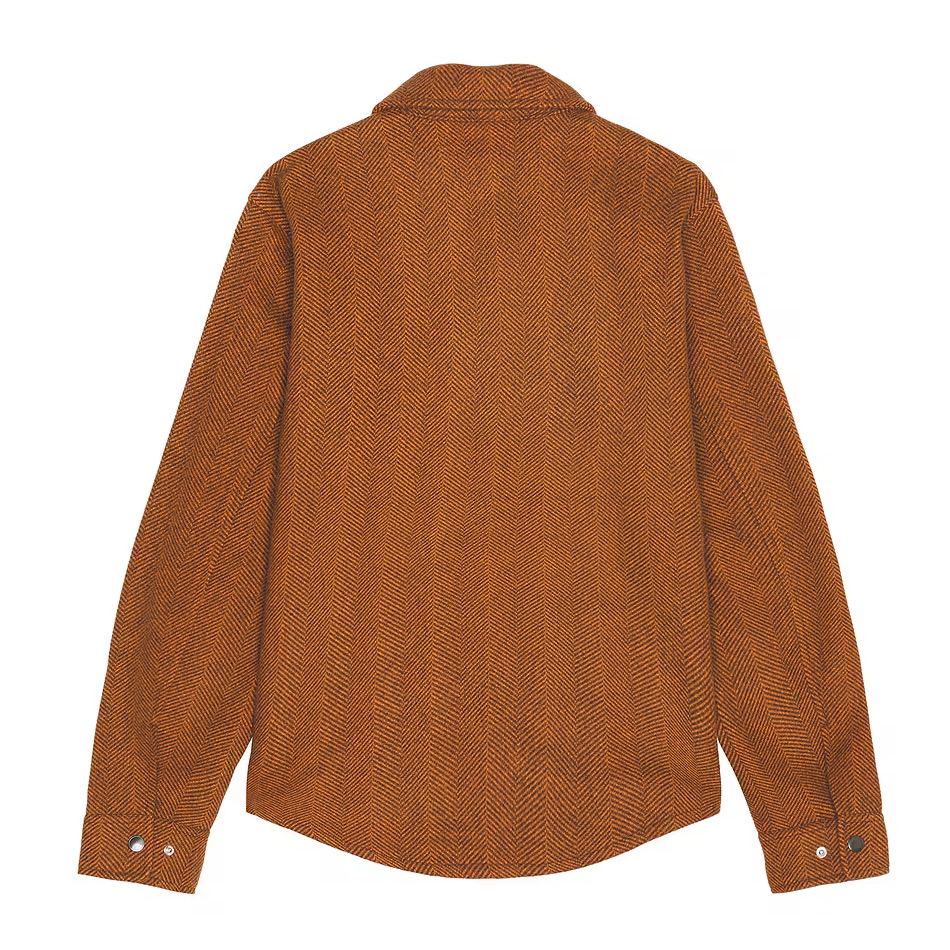 Brixton Durham Brushed Jacket - Brushed Pinecone