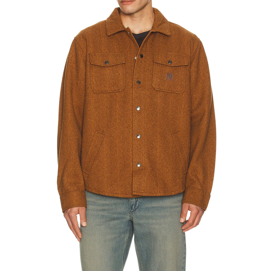 Brixton Durham Brushed Jacket - Brushed Pinecone