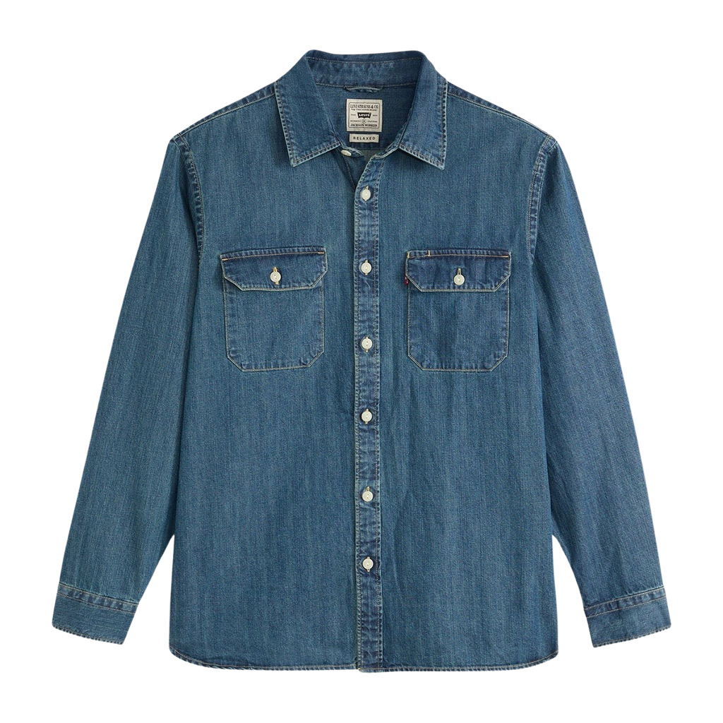 Levi's® Jackson Worker Overshirt - Chopper Dark Wash