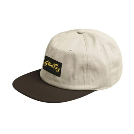 Stan Ray Label Cap - Natural/Dark Brown
