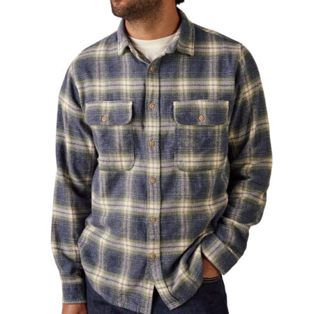 McTavish Twin Pocket Long Sleeve Shirt - Blue Multi