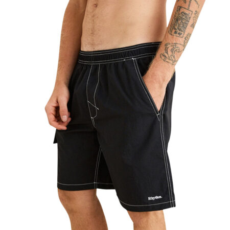 Rhythm Nomad Beach Short - Black