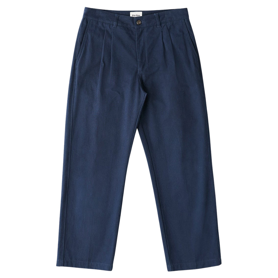 Rhythm Twill Pressed Trouser - Navy
