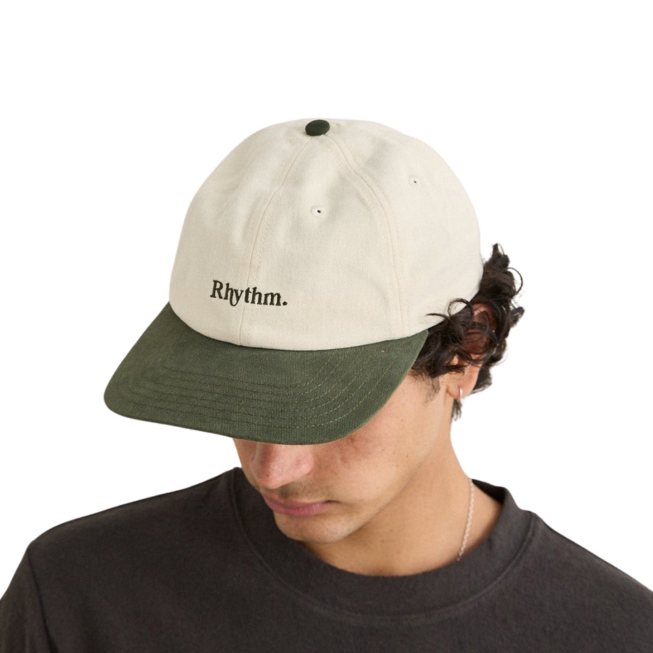 Rhythm Essential Brushed Twill Cap - Stone